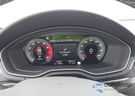 2025 Audi S5 Sportback Premium Tfsi Quattro Tiptronic from USA, damaged, VIN WAUB4CF53SA012770